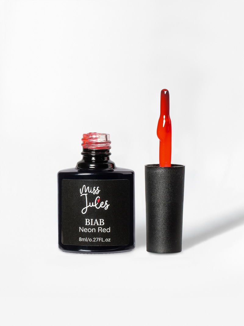 Miss Jules - BIAB Neon Red